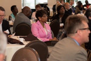The Council of State Governments inspired the Greenville, S.C., Chamber of Commerce to hold the Corporate Leader Engagement Breakfast to discuss the barriers to hiring people with criminal records.
