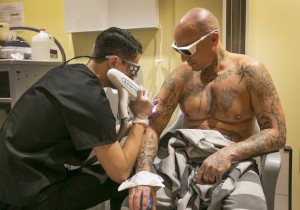 The Travis County Jail has had many inmates interested in participating in its new pre-release tattoo-removal program.
