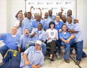 Entrepreneurs-in-Training at California State Prison-Solano in Vacaville, Calif.
