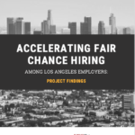 Fair Chance Project identifies employer solutions to unemployment among those with criminal records