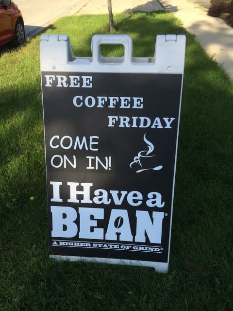I have a Bean welcome sign